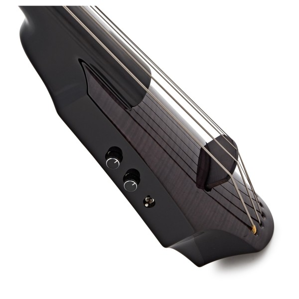 NS Design WAV5 Electric Cello, Transparent Black