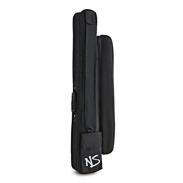 NS Design WAV5 Electric Cello, Transparent Black