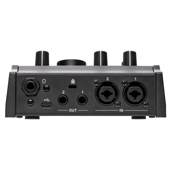 microAUDIO 22 USB-C Audio Interface - Rear