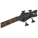 Jackson JS Series Spectra Bass JS2 LRL, Satin Black - headstock