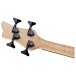 Jackson JS Series Spectra Bass JS2 LRL, Satin Black - back of headstock