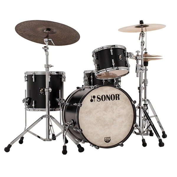Sonor Momentum 20" 3pc Beech Shell Pack, GT Black
