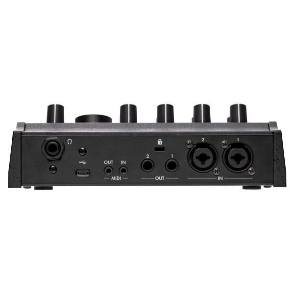 microAUDIO 722 Audio Interface with Analog Filter - Rear