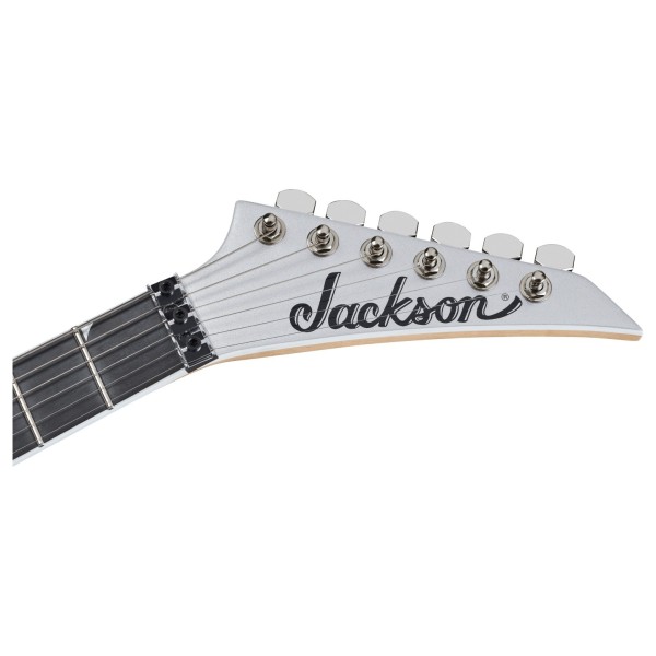 Jackson Pro Plus Series Soloist SLA2, Quicksilver - headstock