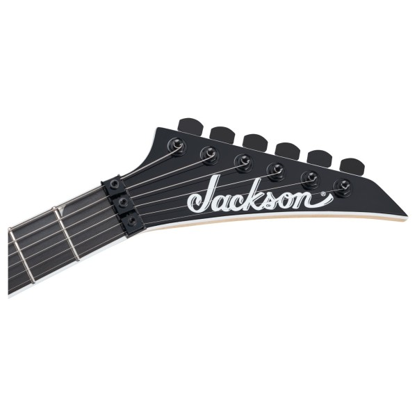 Jackson Pro Plus Series Soloist SLA2, Gloss Black - headstock
