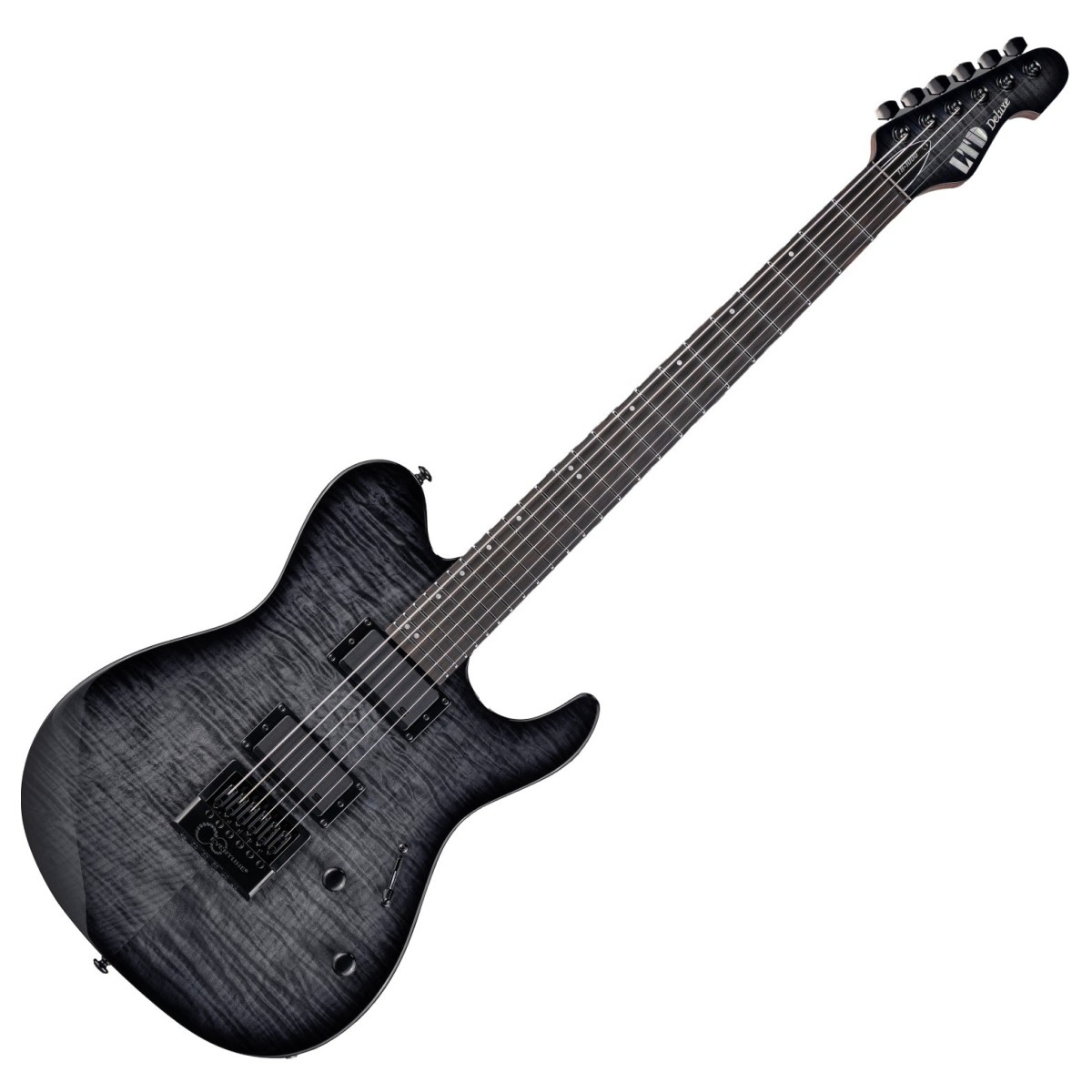ESP Guitars ESP LTD TH-1000 EverTune FM See Thru Black Sunburst