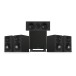 Wharfedale Diamond 12.1i 5.1 Home Cinema Speaker Package, Black