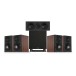 Wharfedale Diamond 12.1i 5.1 Home Cinema Speaker Package, Walnut