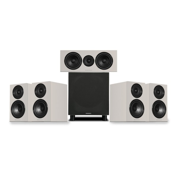 Wharfedale Diamond 12.1i 5.1 Home Cinema Speaker Package, Grey