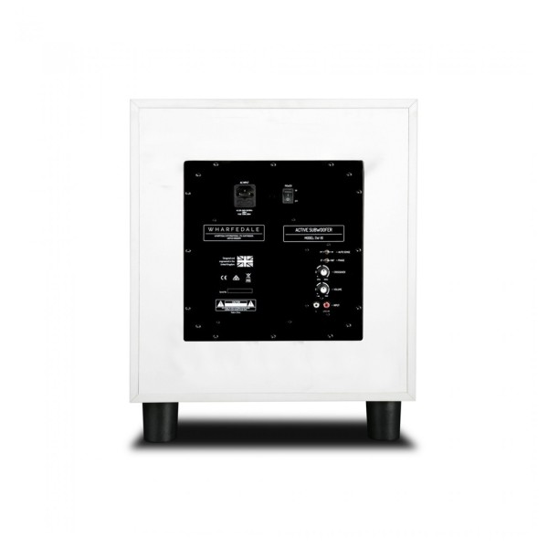 Wharfedale SW-10 Subwoofer, Blackwood - rear 