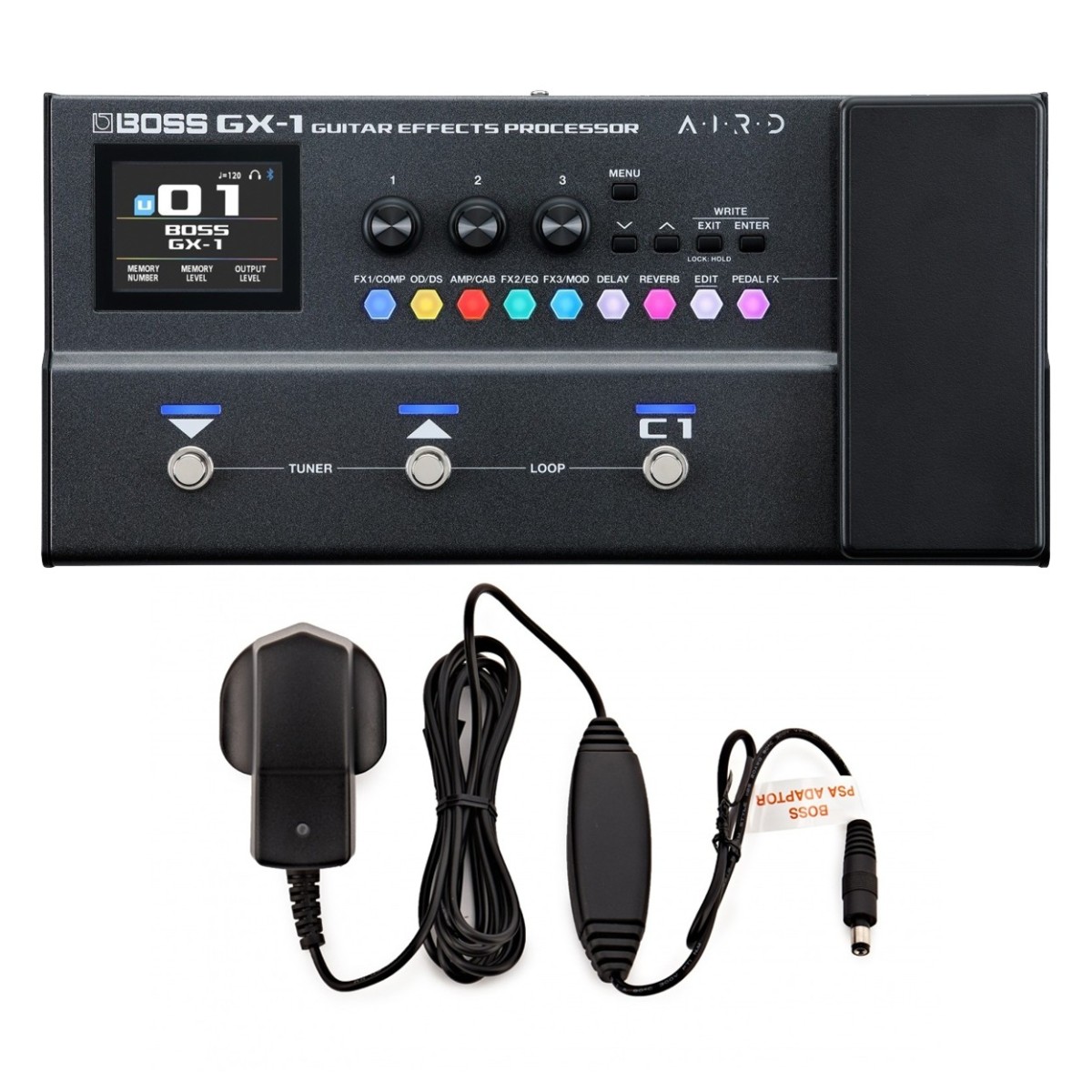 Click to view product details and reviews for Boss Gx 1 Compact Multi Effects Processor With Power Supply.