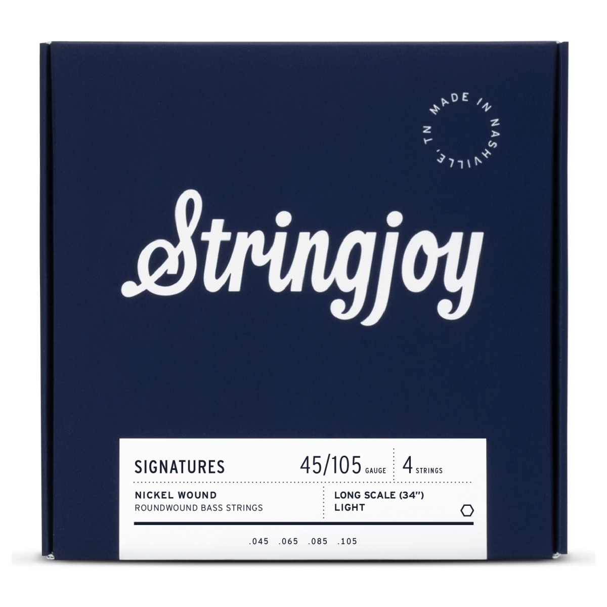 Click to view product details and reviews for Stringjoy Light Gauge 45 105 4 String Long Scale Nickel Wound Bass Guitar Strings.