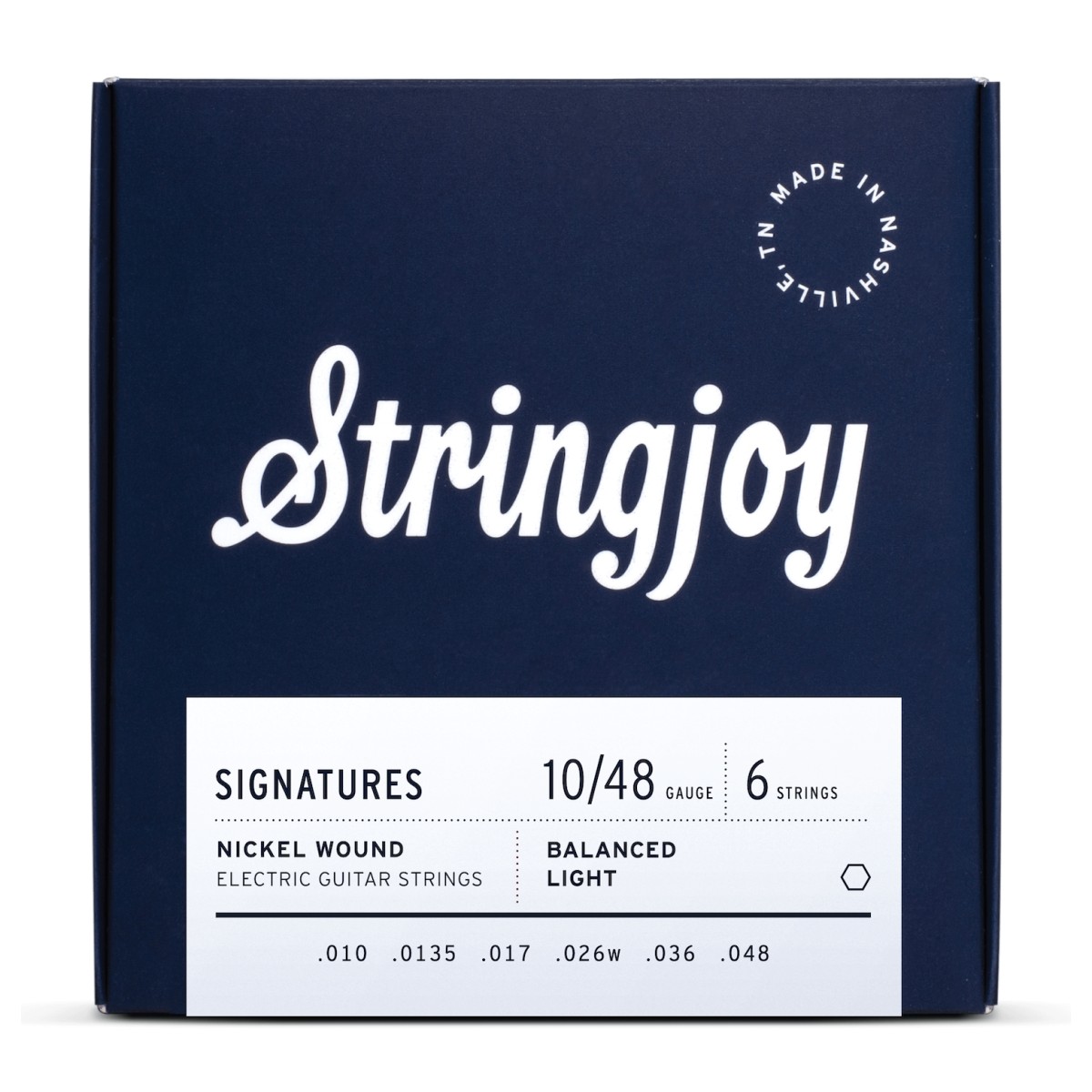 Click to view product details and reviews for Stringjoy Signatures Balanced Light Gauge 10 48 Nickel Wound Electric Guitar Strings.