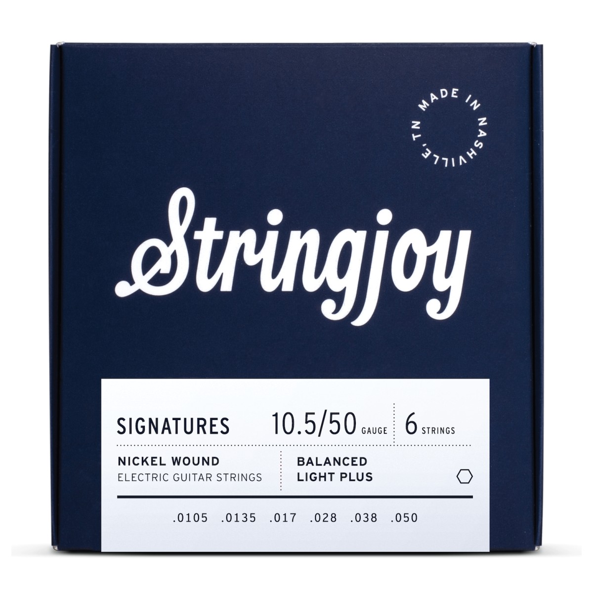 Click to view product details and reviews for Stringjoy Signatures Balanced Light Plus Gauge 105 50 Nickel Wound Electric Guitar Strings.