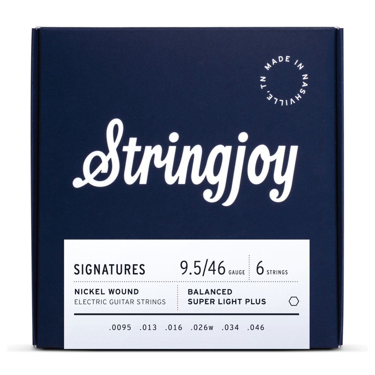 Click to view product details and reviews for Stringjoy Signatures Balanced Super Light Plus Gauge 95 46 Nickel Wound Electric Guitar Strings.