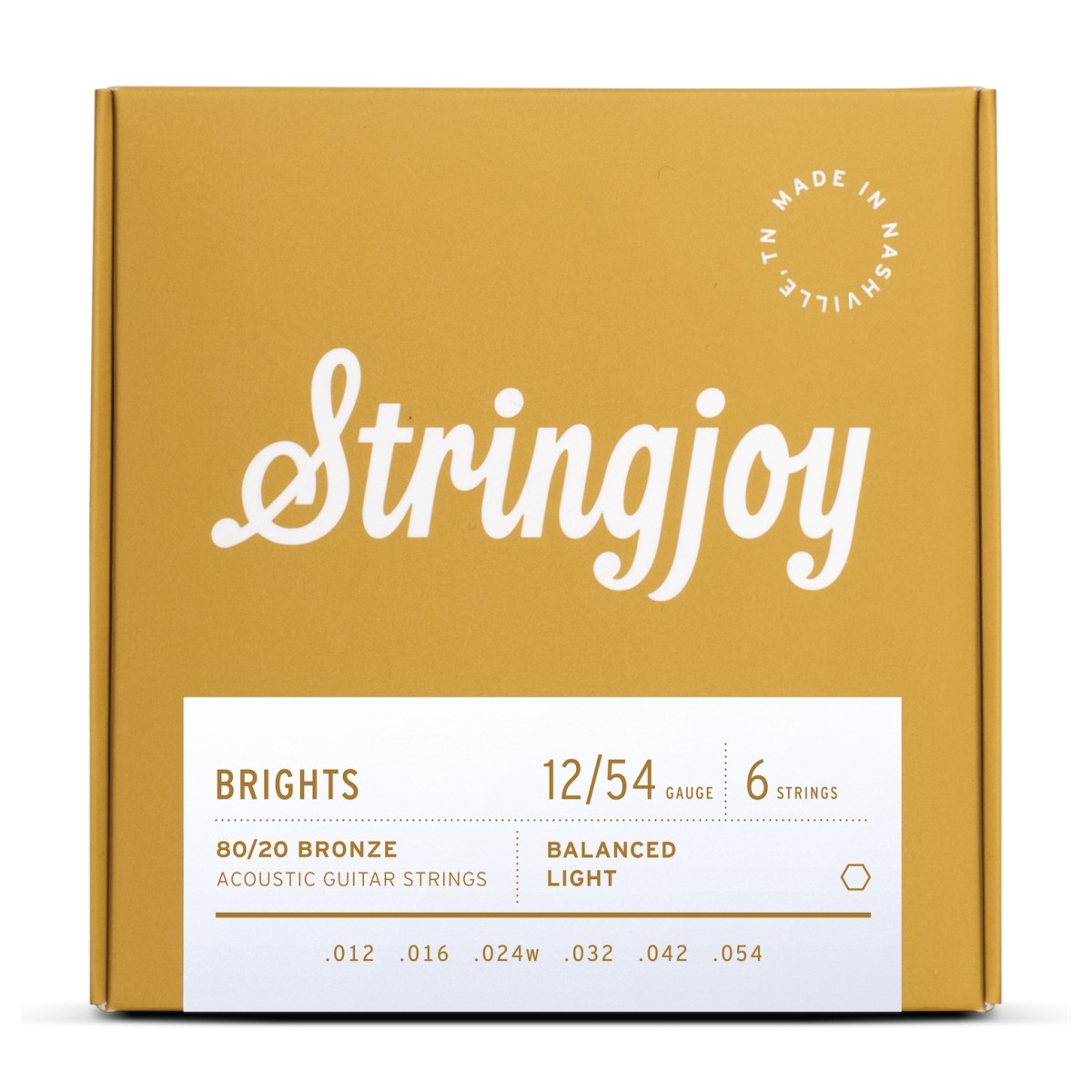 Click to view product details and reviews for Stringjoy Brights Light Gauge 12 54 80 20 Bronze Acoustic Guitar Strings.