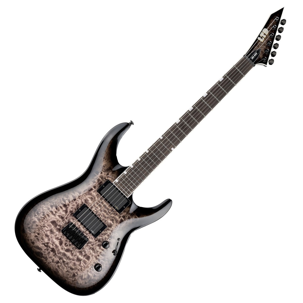 ESP Guitars ESP LTD MH-400 HT QM See Thru Black Sunburst