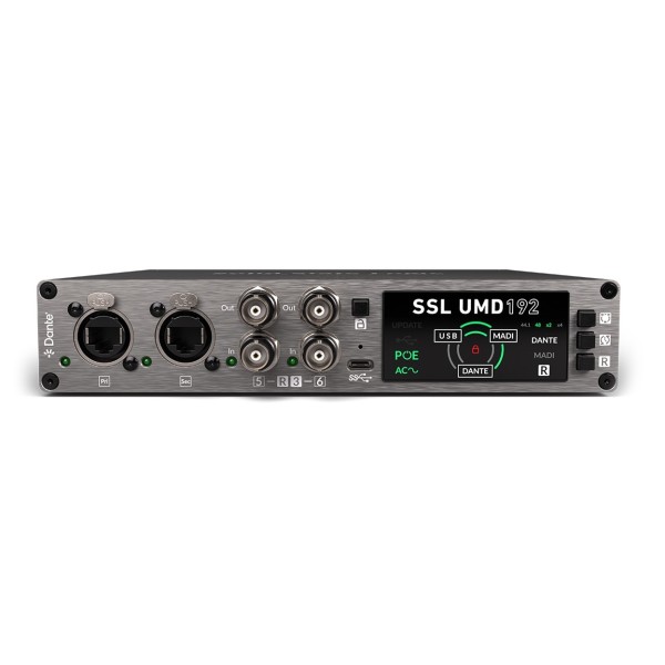 SSL UMD192 Dante/MADI Audio Interface - Main