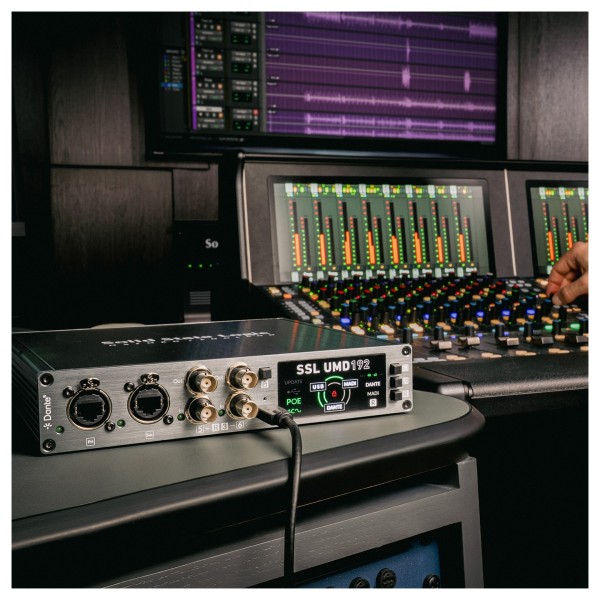 SSL UMD 192 Dante/MADI Audio Interface - Lifestyle 2