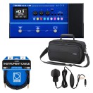 Boss GX-1B Bass Multi Effects Processor Bundle
