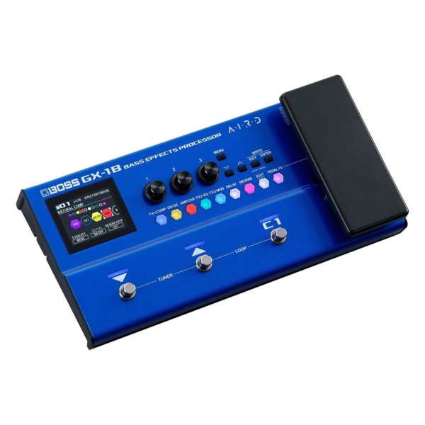Boss GX-1B Bass Multi Effects Processor Bundle