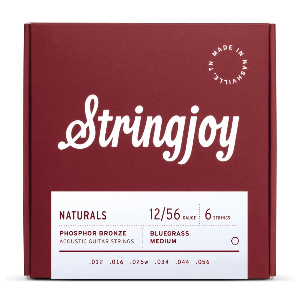 Click to view product details and reviews for Stringjoy Naturals Bluegrass Gauge 12 56 Phosphor Bronze Acoustic Guitar Strings.