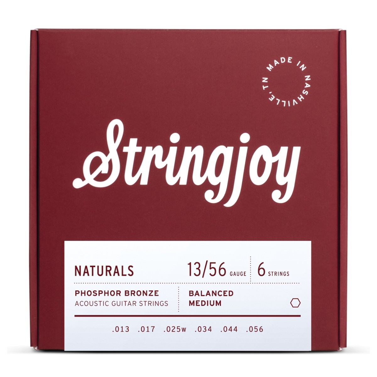Click to view product details and reviews for Stringjoy Naturals Medium Gauge 13 56 Phosphor Bronze Acoustic Guitar Strings.