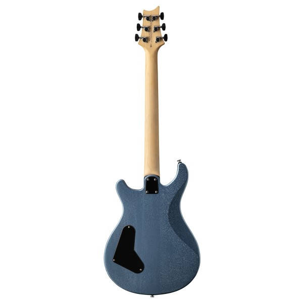 PRS SE CE24 Standard Stoptail, Satin Ice Blue Metallic - back