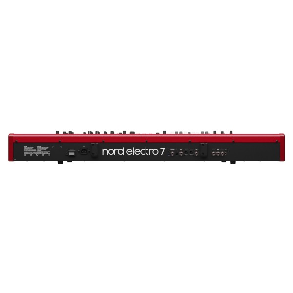 Electro 7 HP Kawai Hammer Action Keyboard - Rear