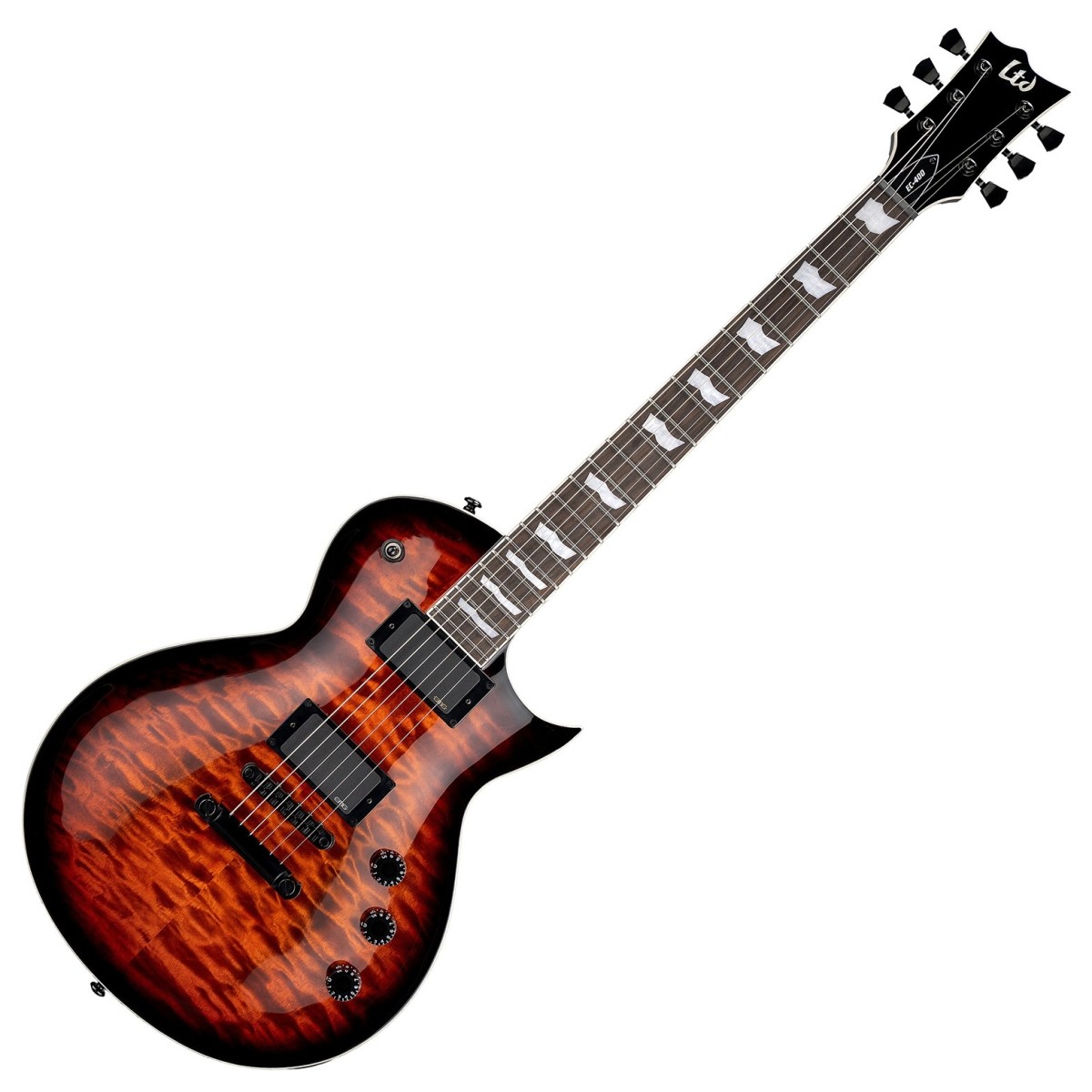 Click to view product details and reviews for Esp Ltd Ec 400 Qm Vintage Burst.