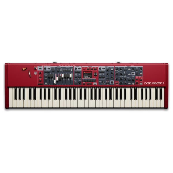 Nord Electro 7 73-Key Semi Weighted Keyboard - Top