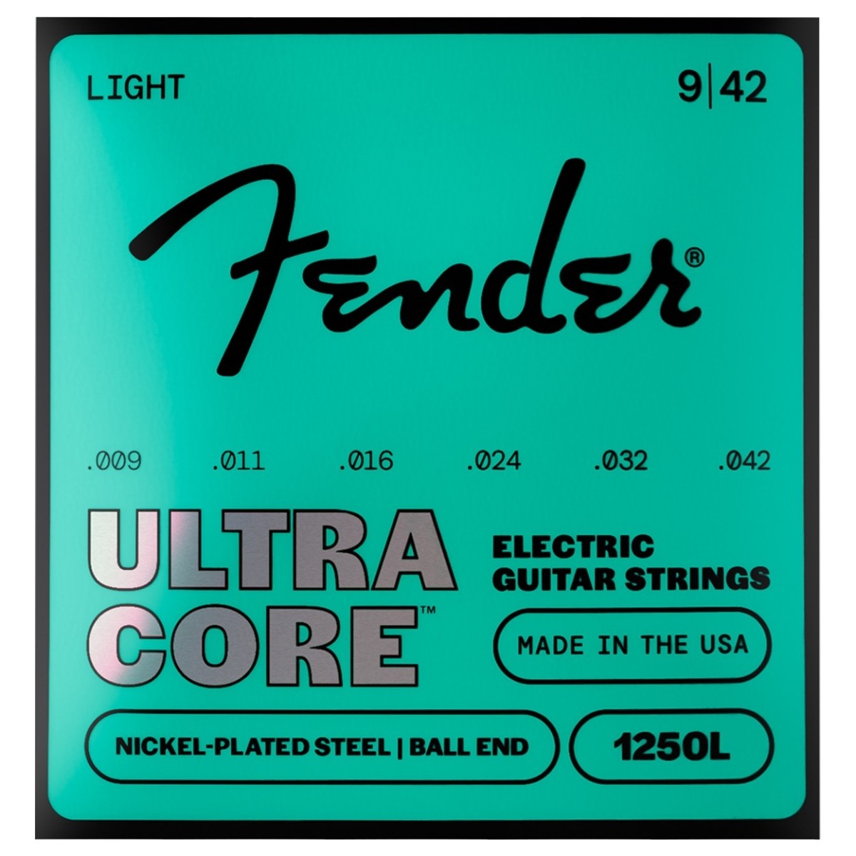 Click to view product details and reviews for Fender 1250 Ultracore Guitar Strings Nickel Plated Steel Ball End 1250l Gauges 009 042 6.