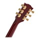 Gibson Les Paul Studio Gold Hardware, Wine Red #204850235 - back of headstock