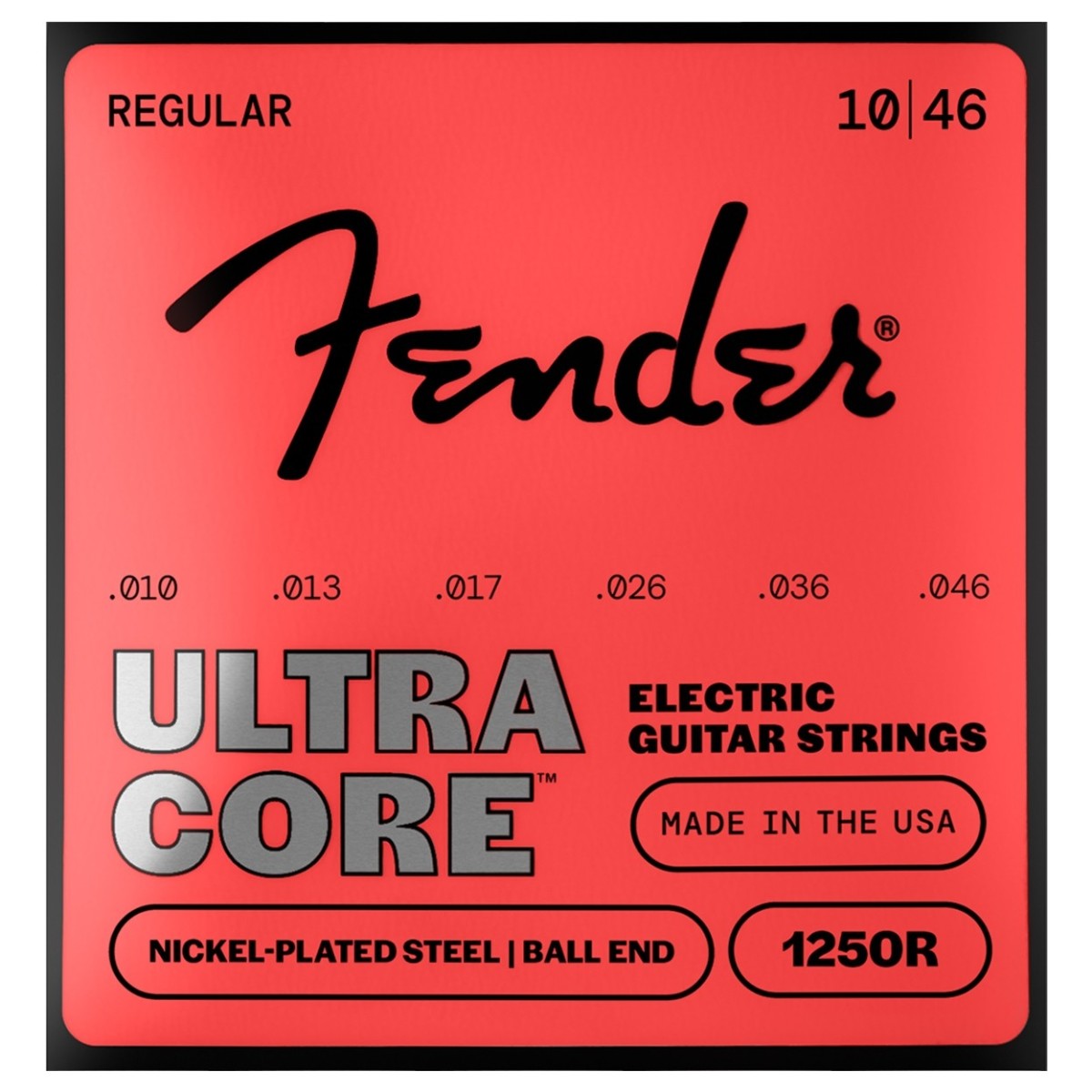 Click to view product details and reviews for Fender 1250 Ultracore Guitar Strings Nickel Plated Steel Ball End 1250r Gauges 010 046 6.