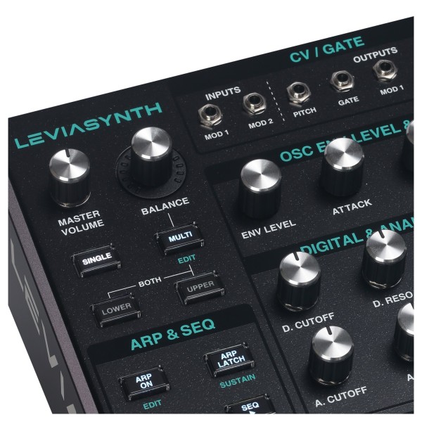 ASM Leviasynth Hybrid Desktop Synthesizer - Detail