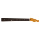 Fender Satin Roasted Maple Fat Telecaster Neck, 22 Medium Jumbo Frets, 9.5", Rosewood, U Shape