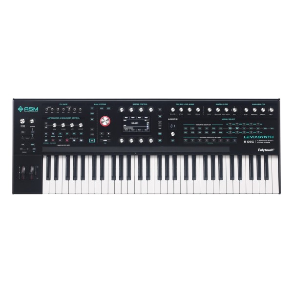 ASM Leviasynth Hybrid 61-Note Synthesizer - Top