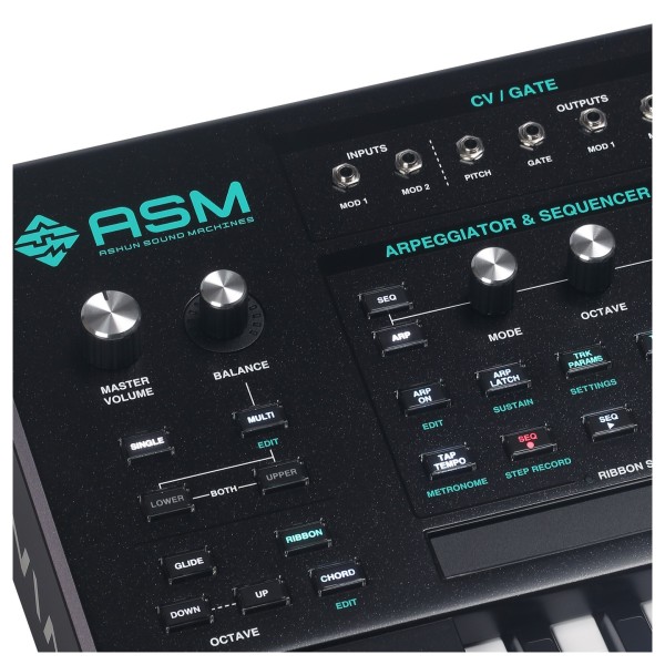 ASM Leviasynth Hybrid 61-Note Synthesizer - Detail