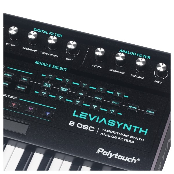 ASM Leviasynth Hybrid 61-Note Synthesizer - Detail 4