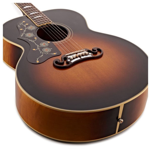 Gibson Acoustic 1957 SJ-200 Left-Handed Vintage Sunburst - body 
