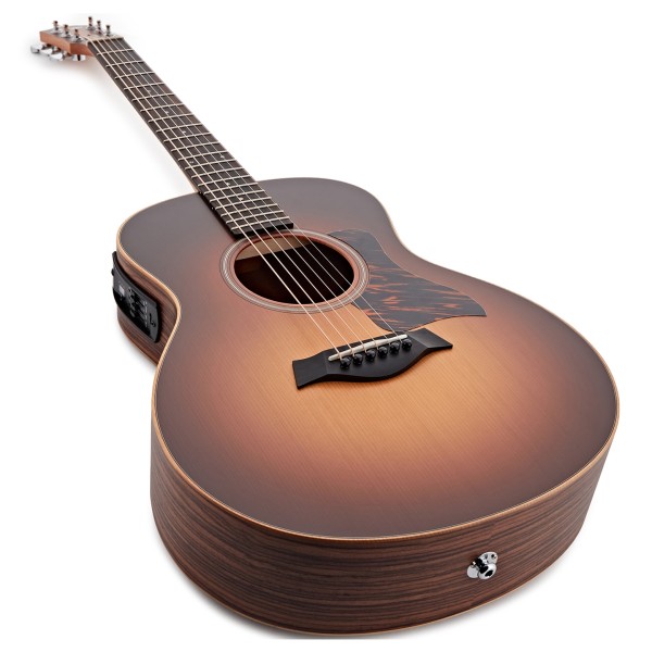 Taylor GS Mini-e Rosewood SB Electro Acoustic, Sunburst - body and neck 