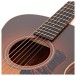 Taylor GS Mini-e Rosewood SB Electro Acoustic, Sunburst - soundhole 