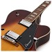 Hartwood Novella Hollowbody Guitar & Hard Case, Tobacco Sunburst