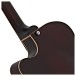 Hartwood Novella Hollowbody Guitar & Hard Case, Tobacco Sunburst