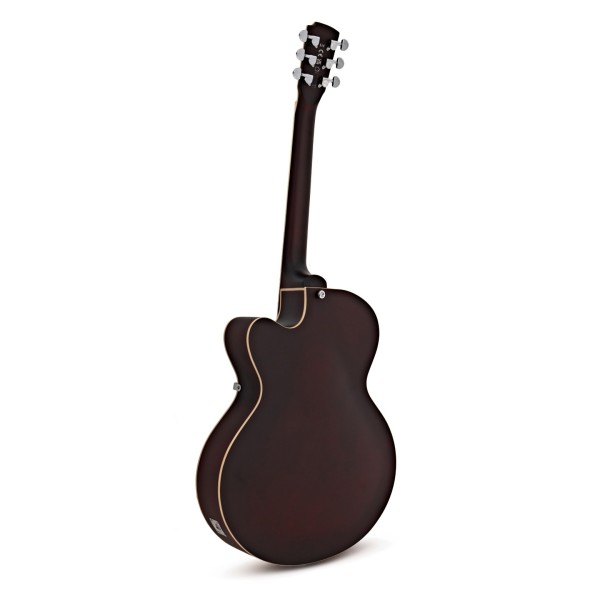 Hartwood Novella Hollowbody Guitar & Hard Case, Tobacco Sunburst