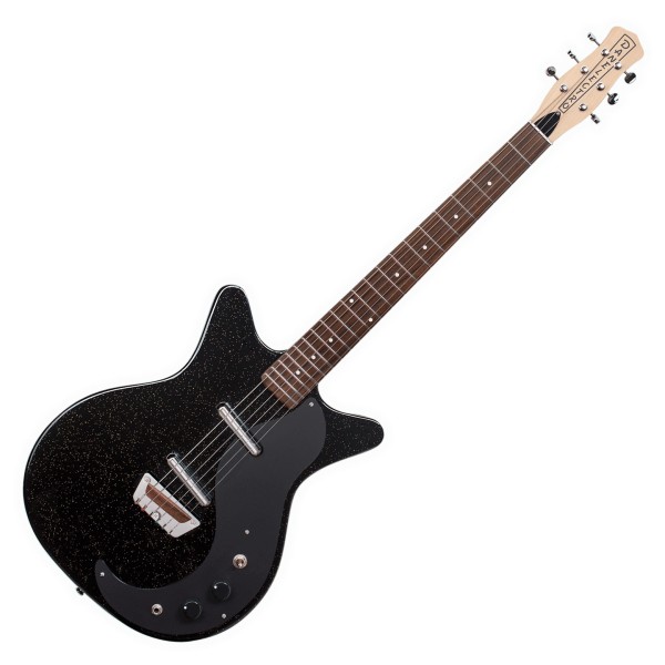 Danelectro Glitter 59, Black/Gold Glitter
