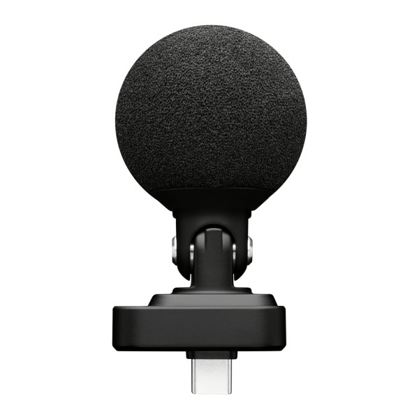 Shure MV88-USBC MOTIV Stereo Condenser Microphone for iPhone, iPod + iPad - Windshield Attached