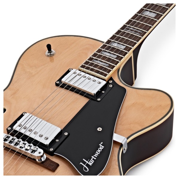 Hartwood Novella Hollowbody Guitar & Hard Case, Natural