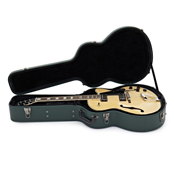 Hartwood Novella Hollowbody Guitar & Hard Case, Natural