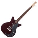 Danelectro Glitter 59, Maroon/Silver Glitter